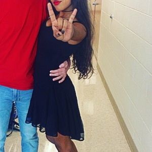 Super fun black dress